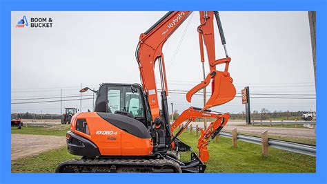 Used Kubota Kx080 4 Specs & Features 